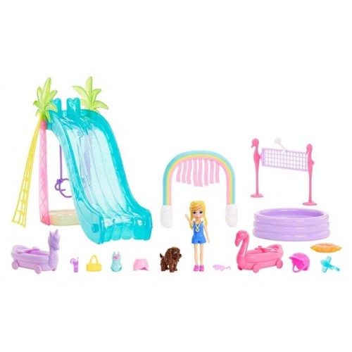 Polly Pocket Eğlenceli Su Parkı Oyun Seti HDW63